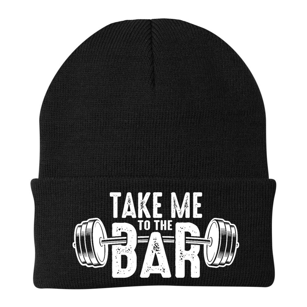 Funny Muscle Gym Fitness Weight Lifting Workout Beanie
