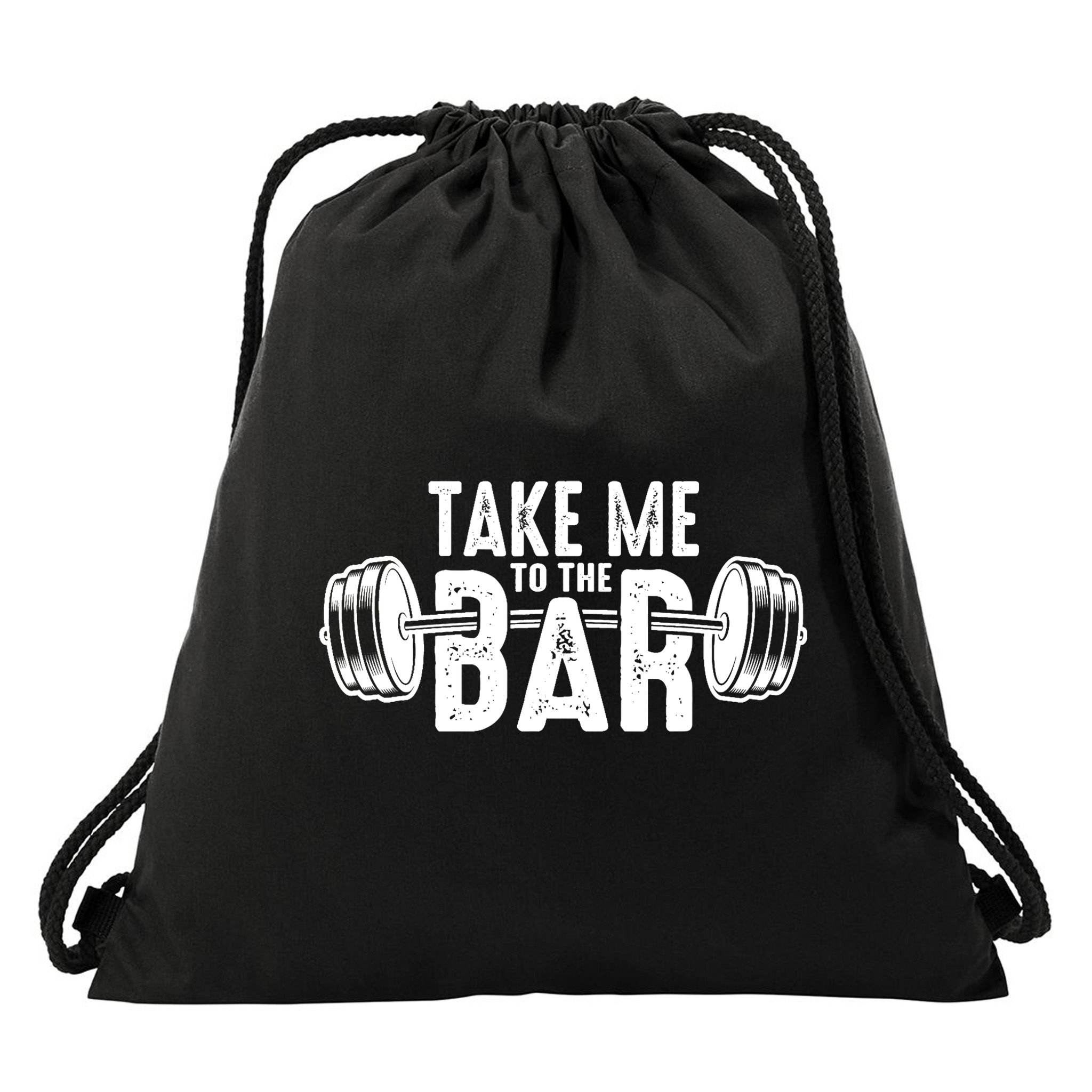 Funny Muscle Gym Fitness Weight Lifting Workout Drawstring Bag
