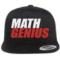 Funny Math Genius Pi Day Flat Bill Trucker Hat