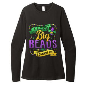 Funny Mardi Gras I Like Big Beads And Cannot Lie Great Gift Womens CVC Long Sleeve Shirt