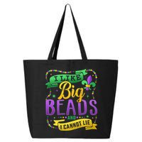 Funny Mardi Gras I Like Big Beads And Cannot Lie Great Gift 25L Jumbo Tote