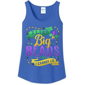 Funny Mardi Gras I Like Big Beads And Cannot Lie Great Gift Ladies Essential Tank