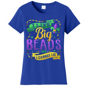 Funny Mardi Gras I Like Big Beads And Cannot Lie Great Gift Women's T-Shirt