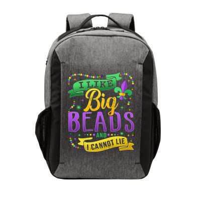 Funny Mardi Gras I Like Big Beads And Cannot Lie Great Gift Vector Backpack