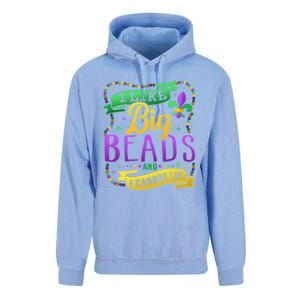 Funny Mardi Gras I Like Big Beads And Cannot Lie Great Gift Unisex Surf Hoodie