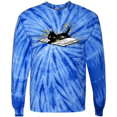 Flowers Meaningful Gift Tie-Dye Long Sleeve Shirt