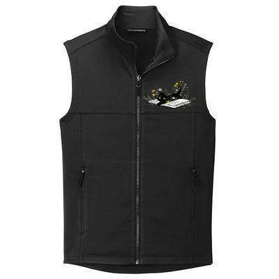 Flowers Meaningful Gift Collective Smooth Fleece Vest