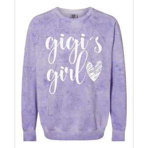 Funny Matching Gigi for Grandma Whit Mother's Day Colorblast Crewneck Sweatshirt