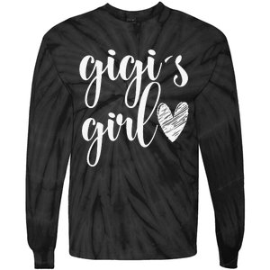 Funny Matching Gigi for Grandma Whit Mother's Day Tie-Dye Long Sleeve Shirt