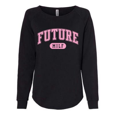 Future Milf Gift Womens California Wash Sweatshirt