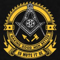 Freemason Making Good Better Mason So Mote It Be Masonic Ladies PosiCharge Tri-Blend Wicking Tank
