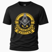 Freemason Making Good Better Mason So Mote It Be Masonic Performance Shirt
