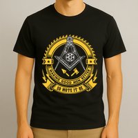 Freemason Making Good Better Mason So Mote It Be Masonic T-Shirt