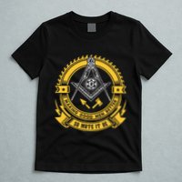 Freemason Making Good Better Mason So Mote It Be Masonic T-Shirt