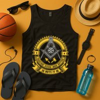Freemason Making Good Better Mason So Mote It Be Masonic Tank Top