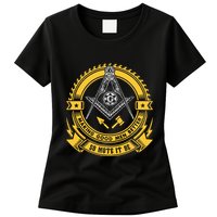 Freemason Making Good Better Mason So Mote It Be Masonic Womens T-Shirt