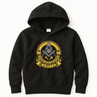 Freemason Making Good Better Mason So Mote It Be Masonic Kids Hoodie