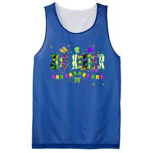 Funny Mardi Gras Zoo Keeper Carnival Parade Gift Mesh Reversible Basketball Jersey Tank