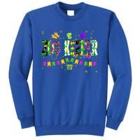 Funny Mardi Gras Zoo Keeper Carnival Parade Gift Tall Sweatshirt