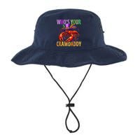 Funny Mardi Gras Crawfish With Beads And Feathers Bucket Hat