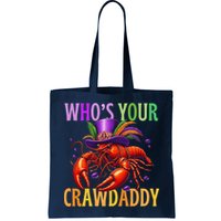 Funny Mardi Gras Crawfish With Beads And Feathers Bag