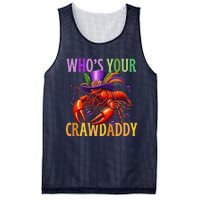 Funny Mardi Gras Crawfish With Beads And Feathers Mesh Reversible Basketball Jersey Tank