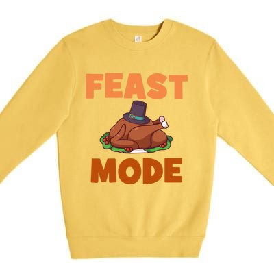 Feast Mode Gift Premium Crewneck Sweatshirt