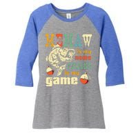 Fishing Memaw Gift Bass Fish Fisher Funny Gift Fishing Mom Funny Gift Women's Tri-Blend 3/4-Sleeve Raglan Shirt