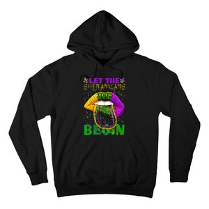 funny mardi gras party Hoodie