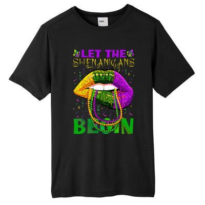 funny mardi gras party Tall Fusion ChromaSoft Performance T-Shirt