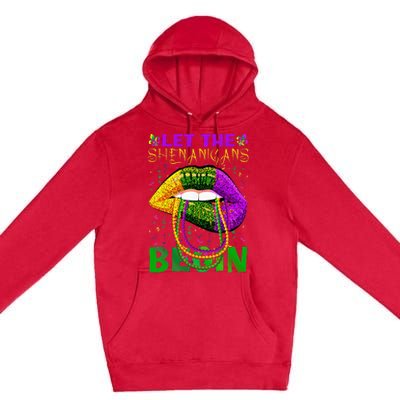 funny mardi gras party Premium Pullover Hoodie