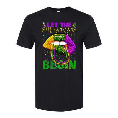 funny mardi gras party Softstyle® CVC T-Shirt