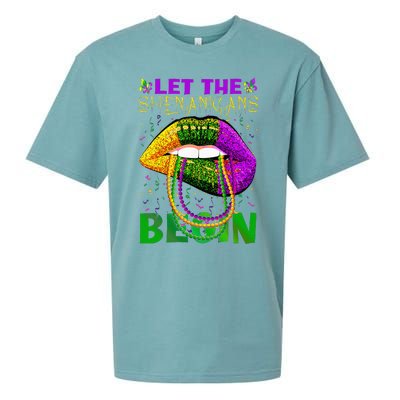 funny mardi gras party Sueded Cloud Jersey T-Shirt