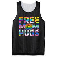 Free Mom Hugs Lgbt Pride Mom Daisy Flower Lesbian Mother Day Mesh Reversible Basketball Jersey Tank