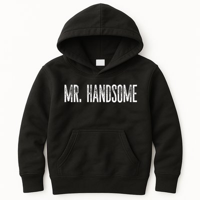 Funny Mr. Handsome Fun Gag Novelty Kids Hoodie
