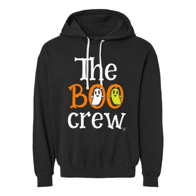 Family Matching Halloween The Boo Crew Garment-Dyed Fleece Hoodie