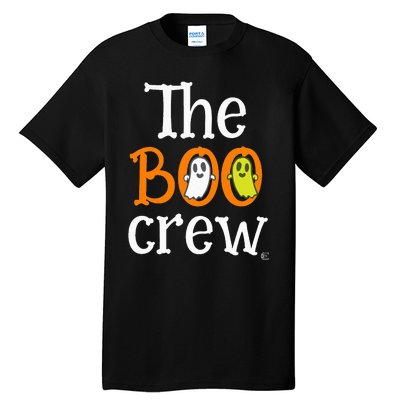 Family Matching Halloween The Boo Crew Tall T-Shirt