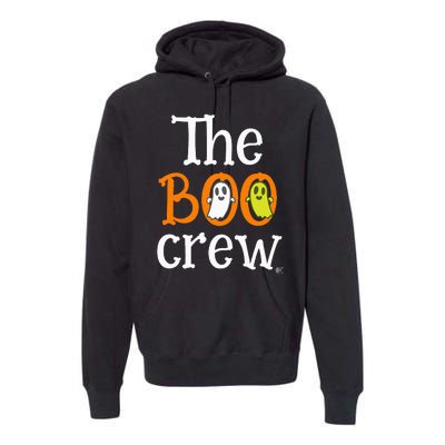 Family Matching Halloween The Boo Crew Premium Hoodie