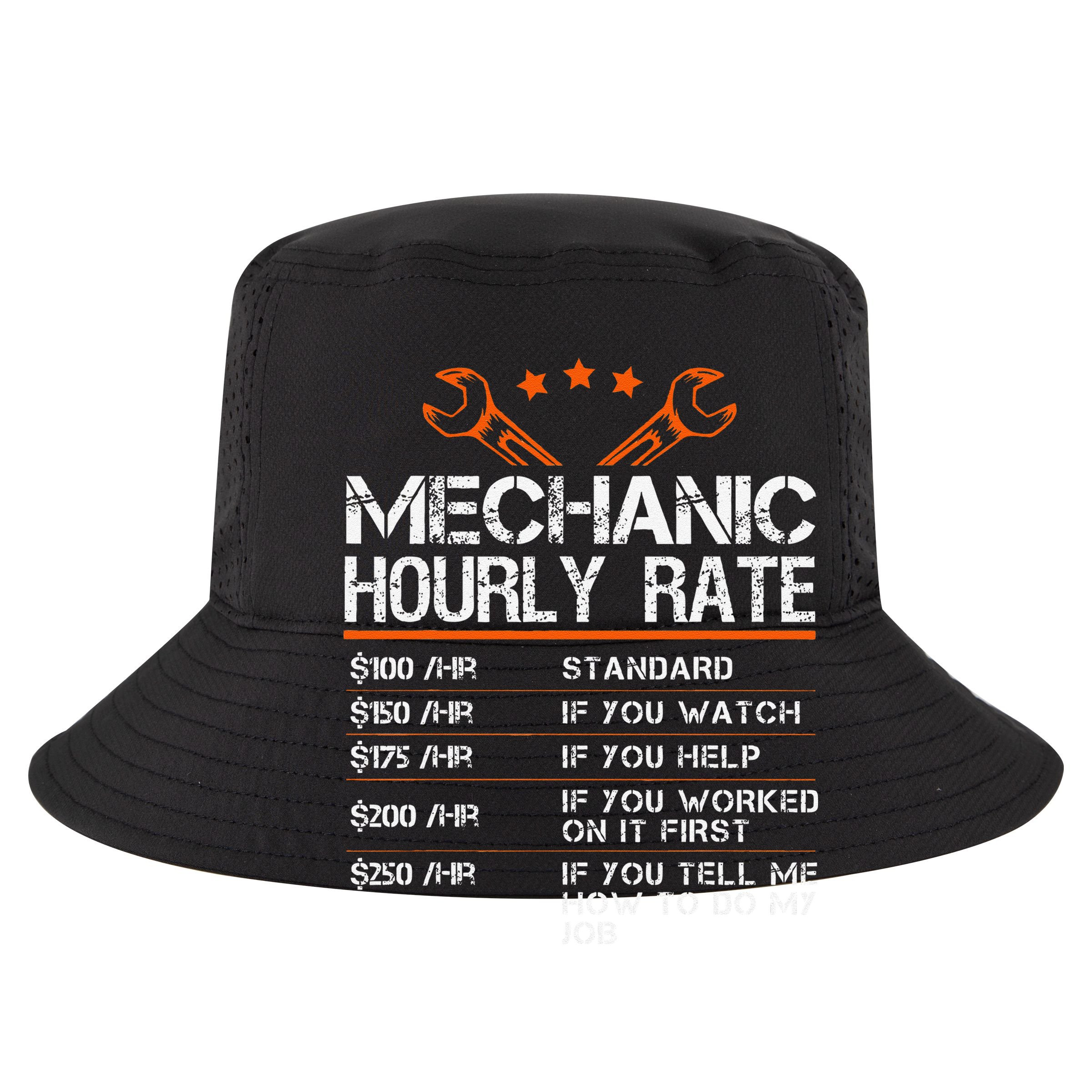 Funny Mechanic Hourly Rate Car Auto Repairman Labor Rates Mug