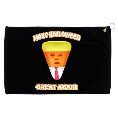 Funny Make Halloween Great Again Candy Corn Trump Halloween Gift Grommeted Golf Towel