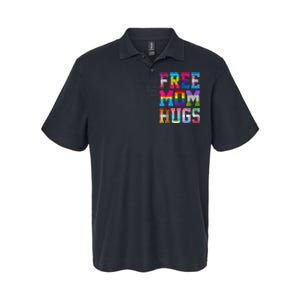 Free Mom Hugs For Pride Month Lgbt Mothers Day Gift Softstyle Adult Sport Polo