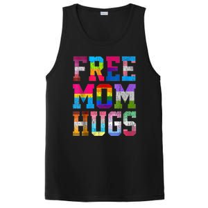 Free Mom Hugs For Pride Month Lgbt Mothers Day Gift PosiCharge Competitor Tank