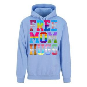 Free Mom Hugs For Pride Month Lgbt Mothers Day Gift Unisex Surf Hoodie