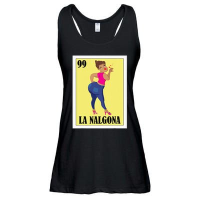 Funny Mexican Hispanas La Chingona Ladies Essential Flowy Tank