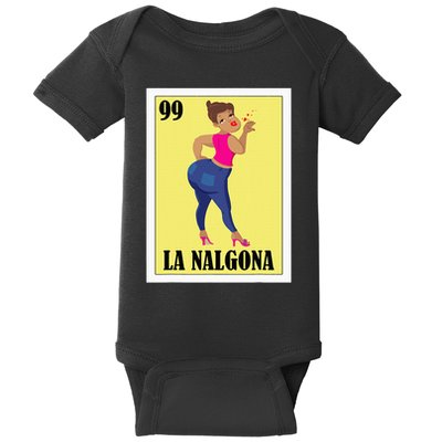 Funny Mexican Hispanas La Chingona Baby Bodysuit