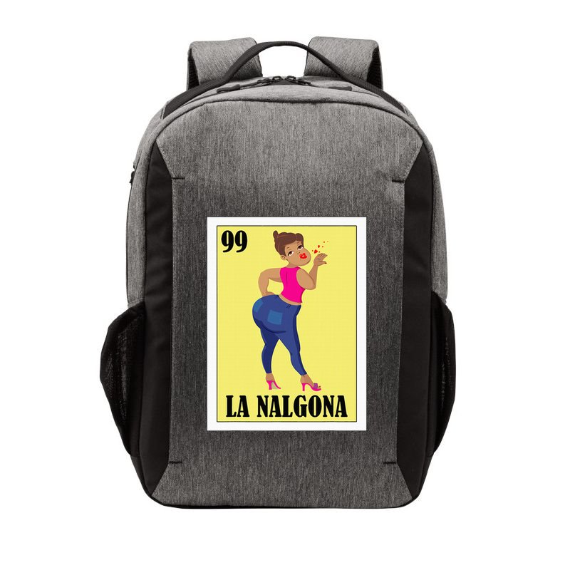 Funny Mexican Hispanas La Chingona Vector Backpack