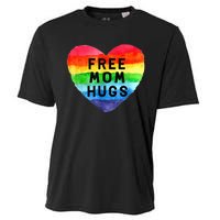 Free Mom Hugs Free Mom Hugs Inclusive Pride LGBTQIA Cooling Performance Crew T-Shirt