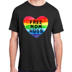 Free Mom Hugs Free Mom Hugs Inclusive Pride LGBTQIA Adult ChromaSoft Performance T-Shirt