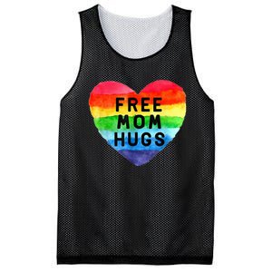 Free Mom Hugs Free Mom Hugs Inclusive Pride LGBTQIA Mesh Reversible Basketball Jersey Tank