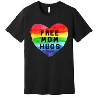 Free Mom Hugs Free Mom Hugs Inclusive Pride LGBTQIA Premium T-Shirt